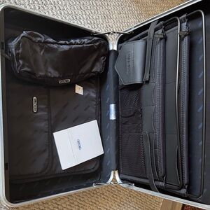 NWT RIMOWA Aluminum Silver Color Attaché Briefcase, Made in Germany